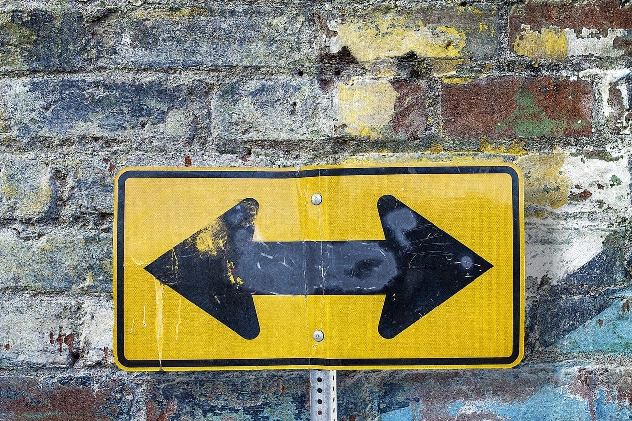 Street sign photo for Google first page post