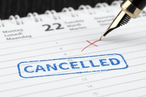 Cancelled event photo for COVID-19 post
