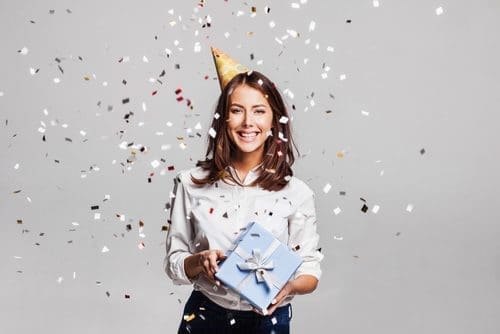 Birthday photo for non-creepy birthdays post