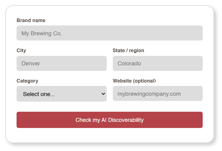 AI Discoverability Tool
