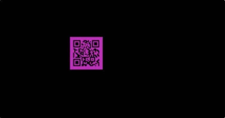 Coinbase QR code for Super Bowl ad post